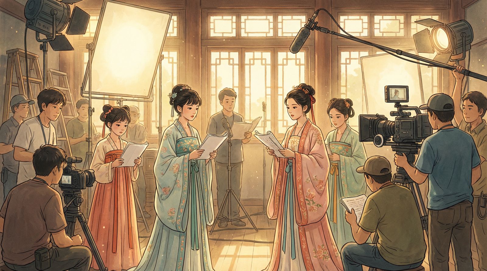 抖荫短视频传媒幕后花絮