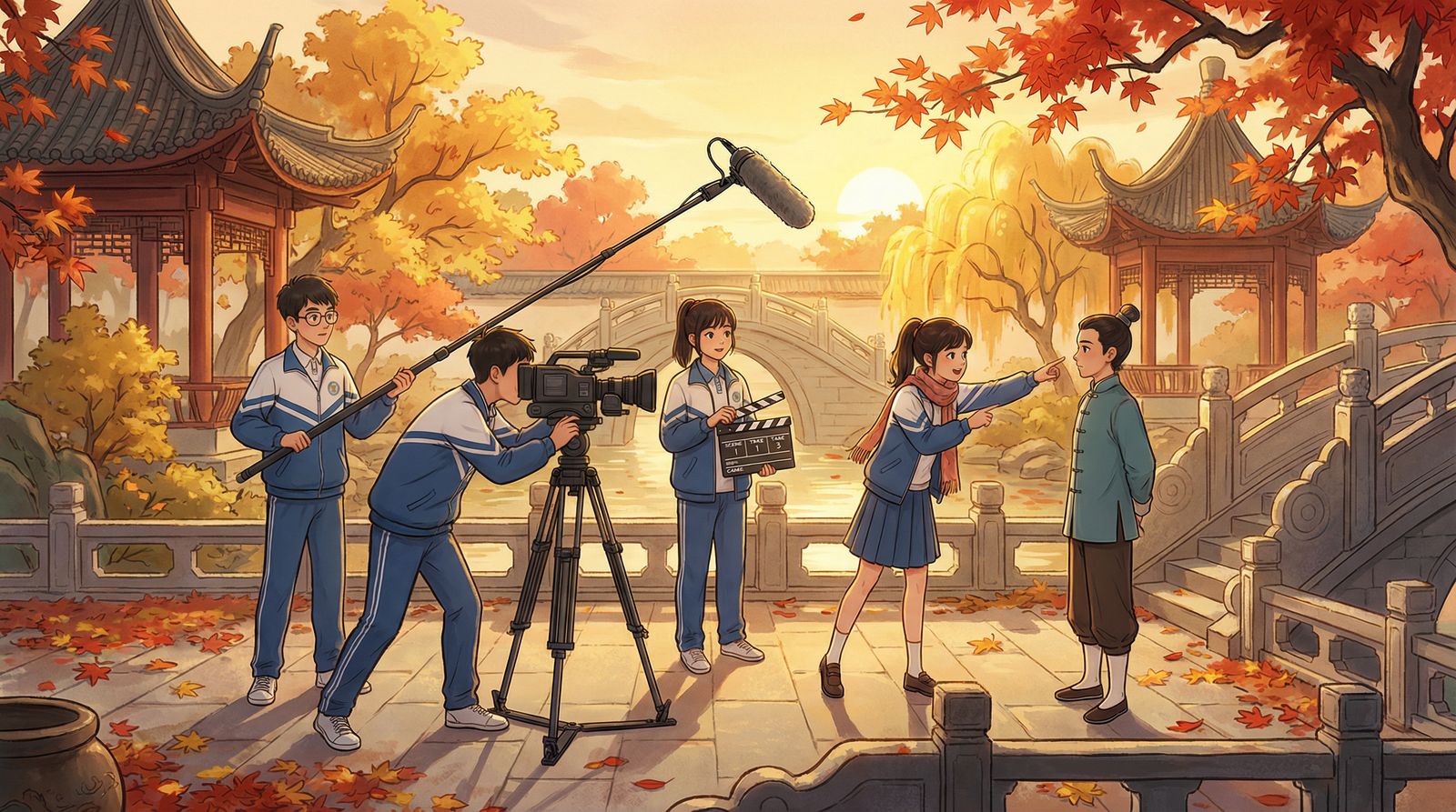 抖荫短视频传媒校园短片